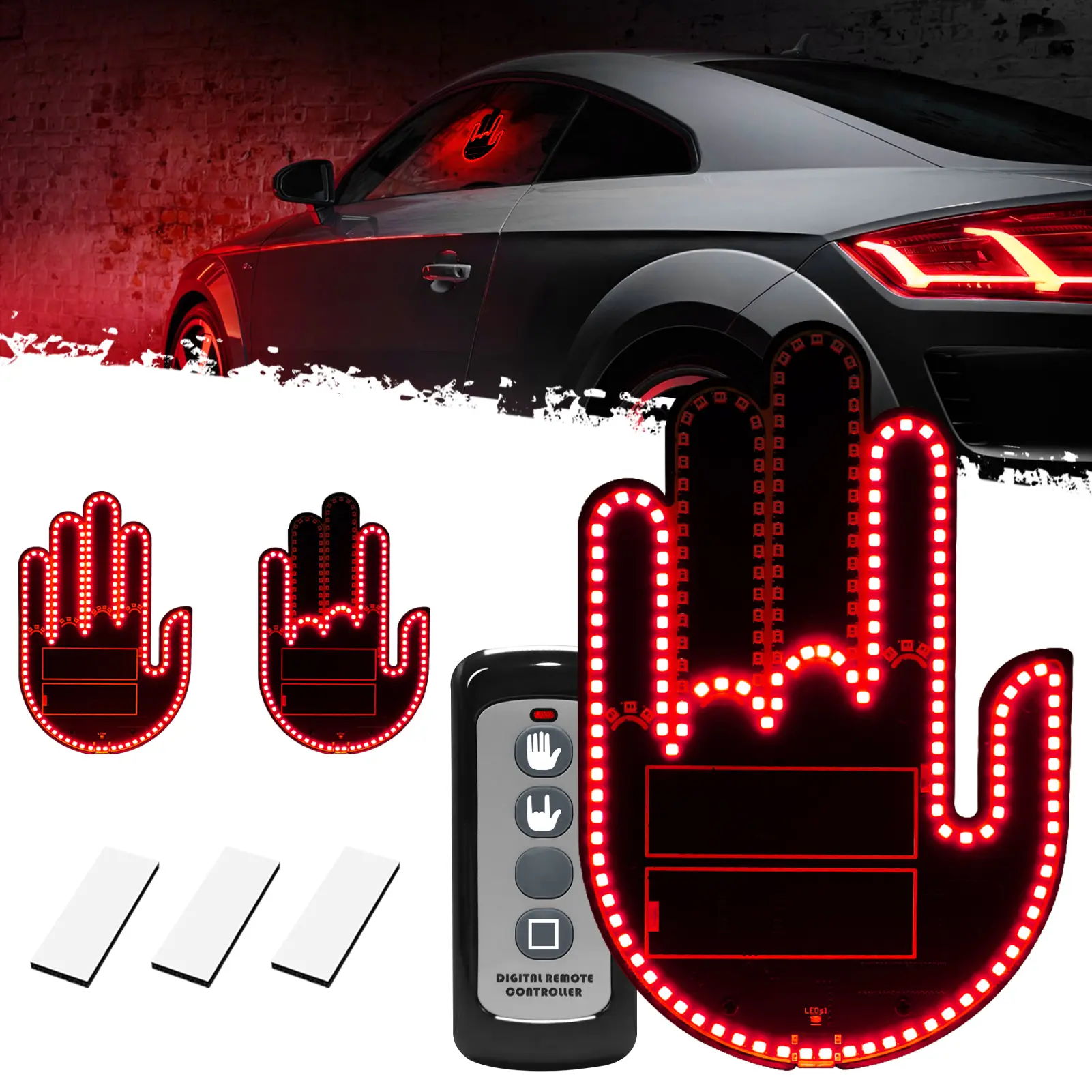 DIBMS Car Gesture Decorative Ambient LED Lights for Car SUV Truck