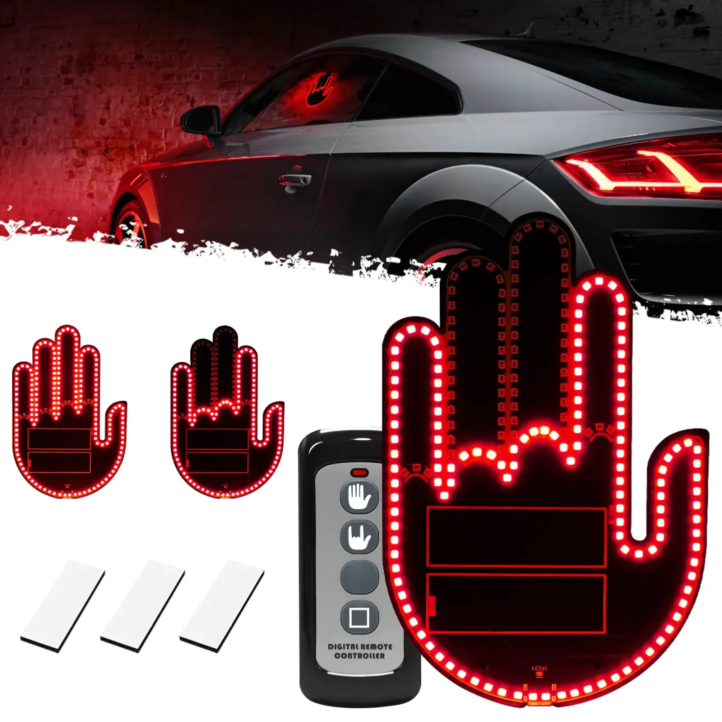 DIBMS Car Gesture Decorative Ambient LED Lights for Car SUV Truck