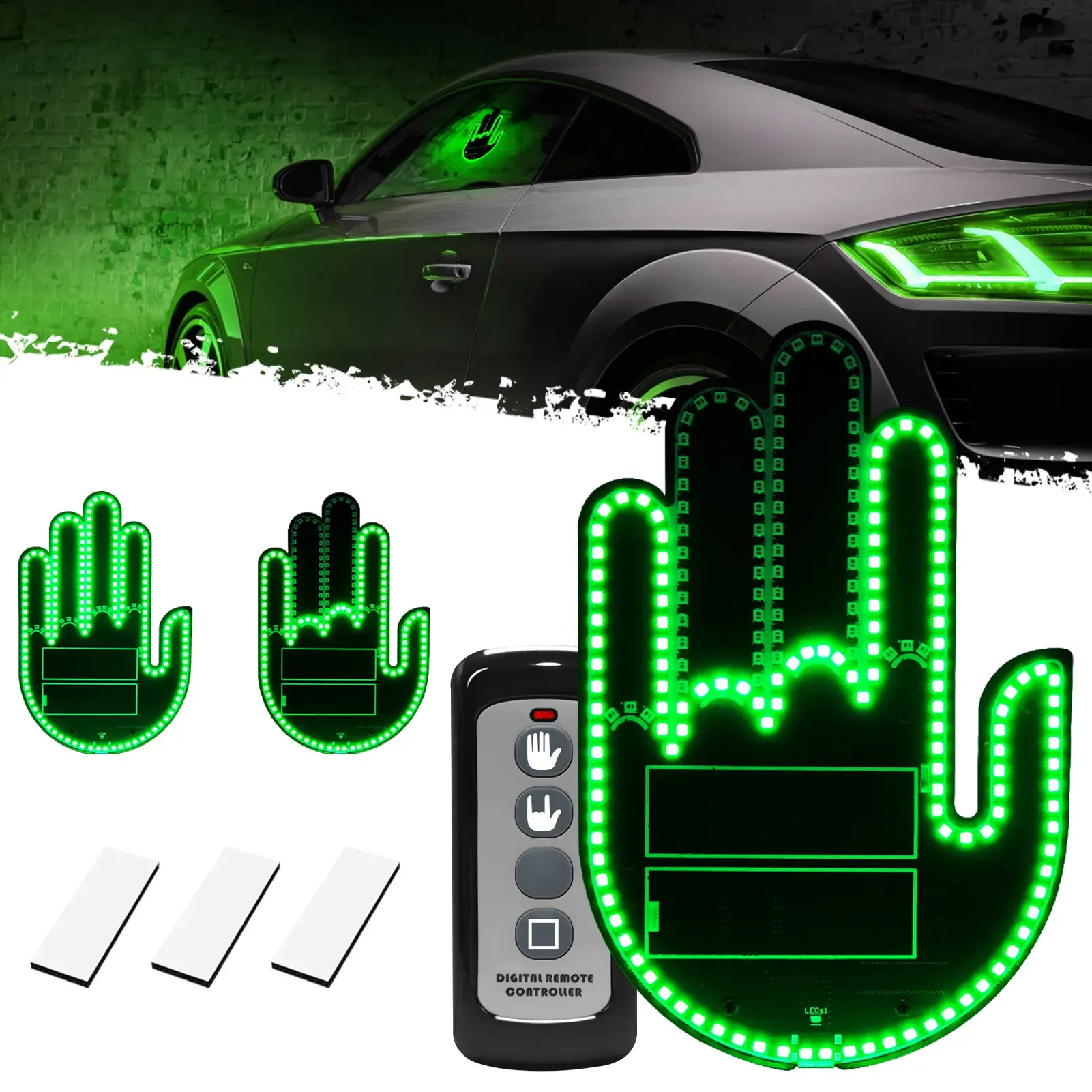 DIBMS Car Gesture Decorative Ambient LED Lights for Car SUV Truck