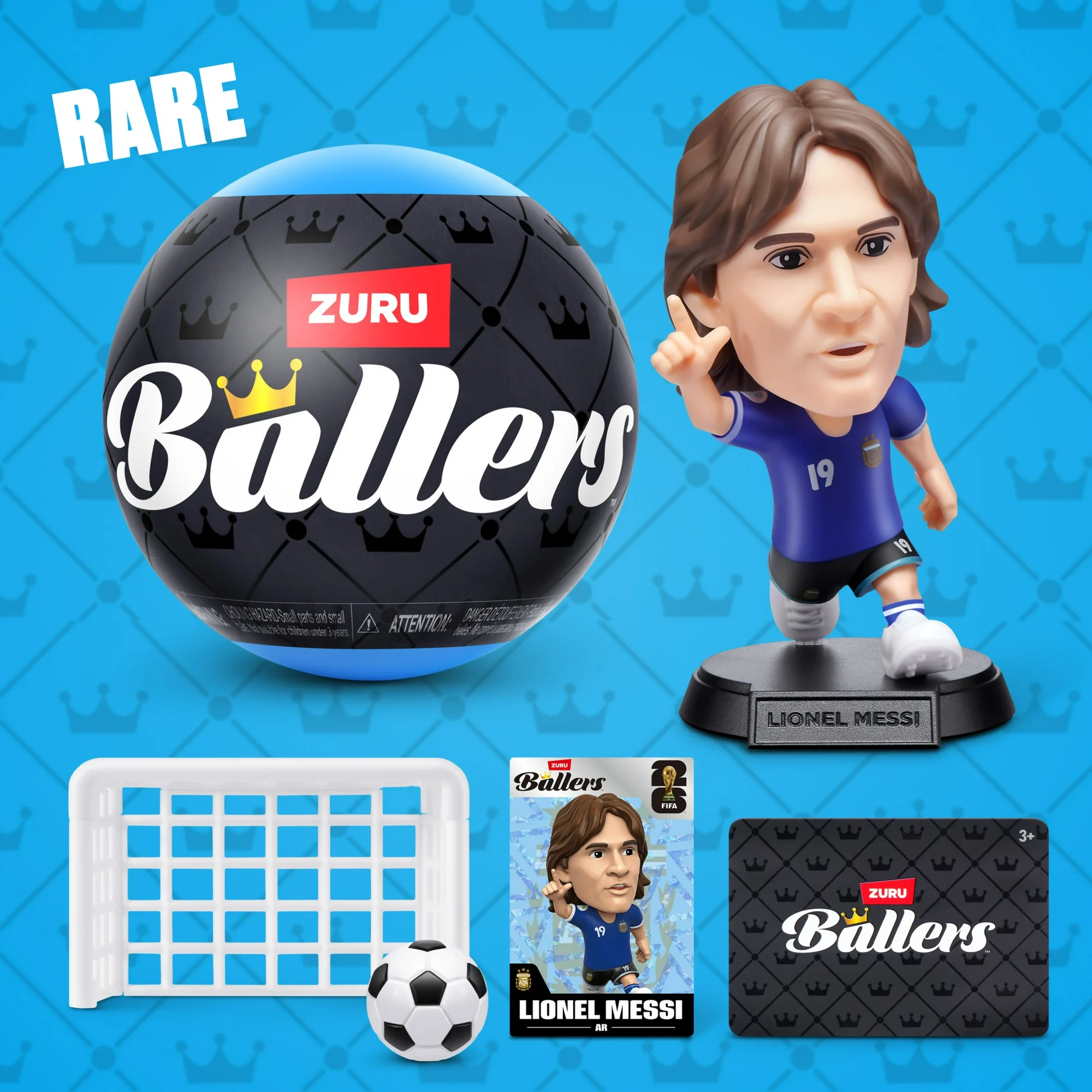FIFA WORLD CUP 2026™ Ballers Series 1 Football Unboxing Toy for Boys Collectible by ZURU