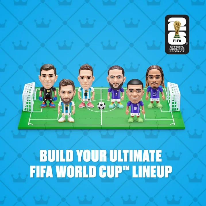 FIFA WORLD CUP 2026™ Ballers Series 1 Football Unboxing Toy for Boys Collectible by ZURU
