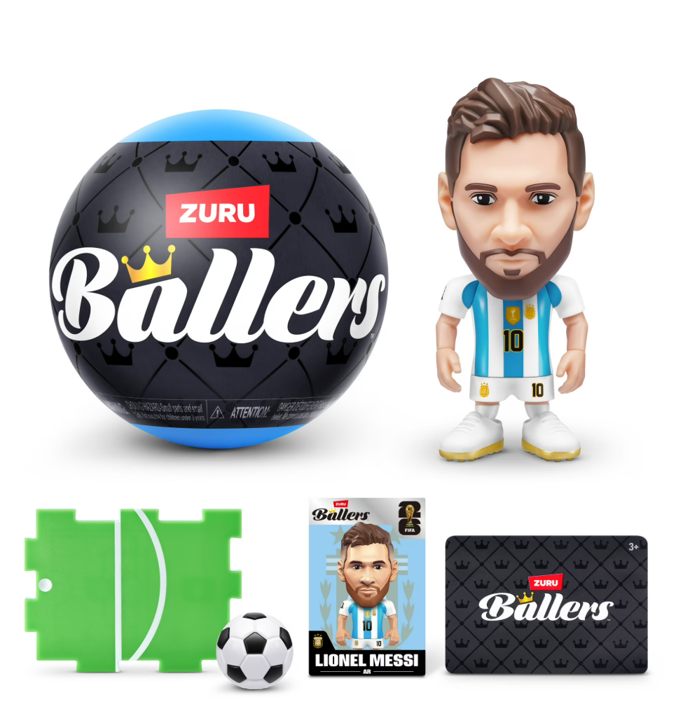 FIFA WORLD CUP 2026™ Ballers Series 1 Football Unboxing Toy for Boys Collectible by ZURU