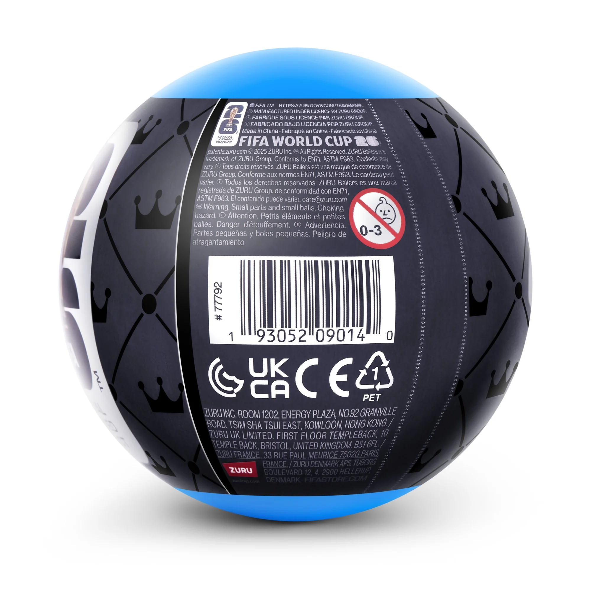 FIFA WORLD CUP 2026™ Ballers Series 1 Football Unboxing Toy for Boys Collectible by ZURU