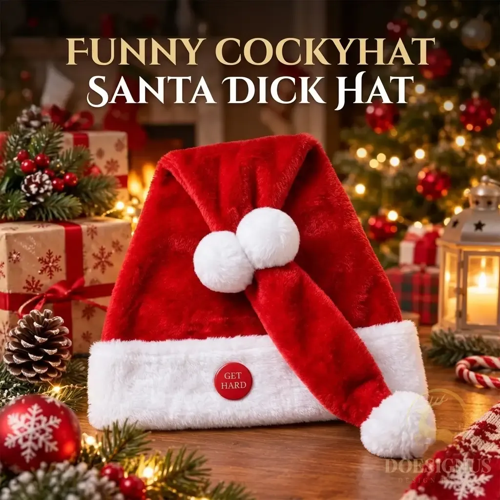 Funny Santa Dick Christmas Hat 2026