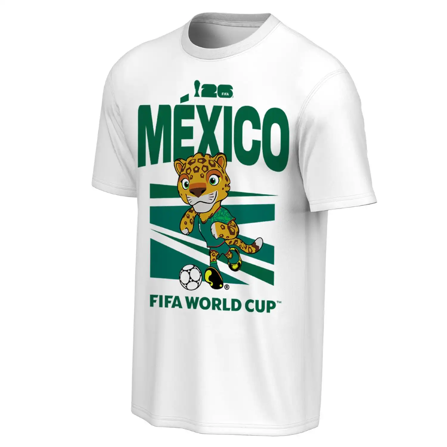 2026 FIFA World Cup Mascot White T-Shirt - Unisex