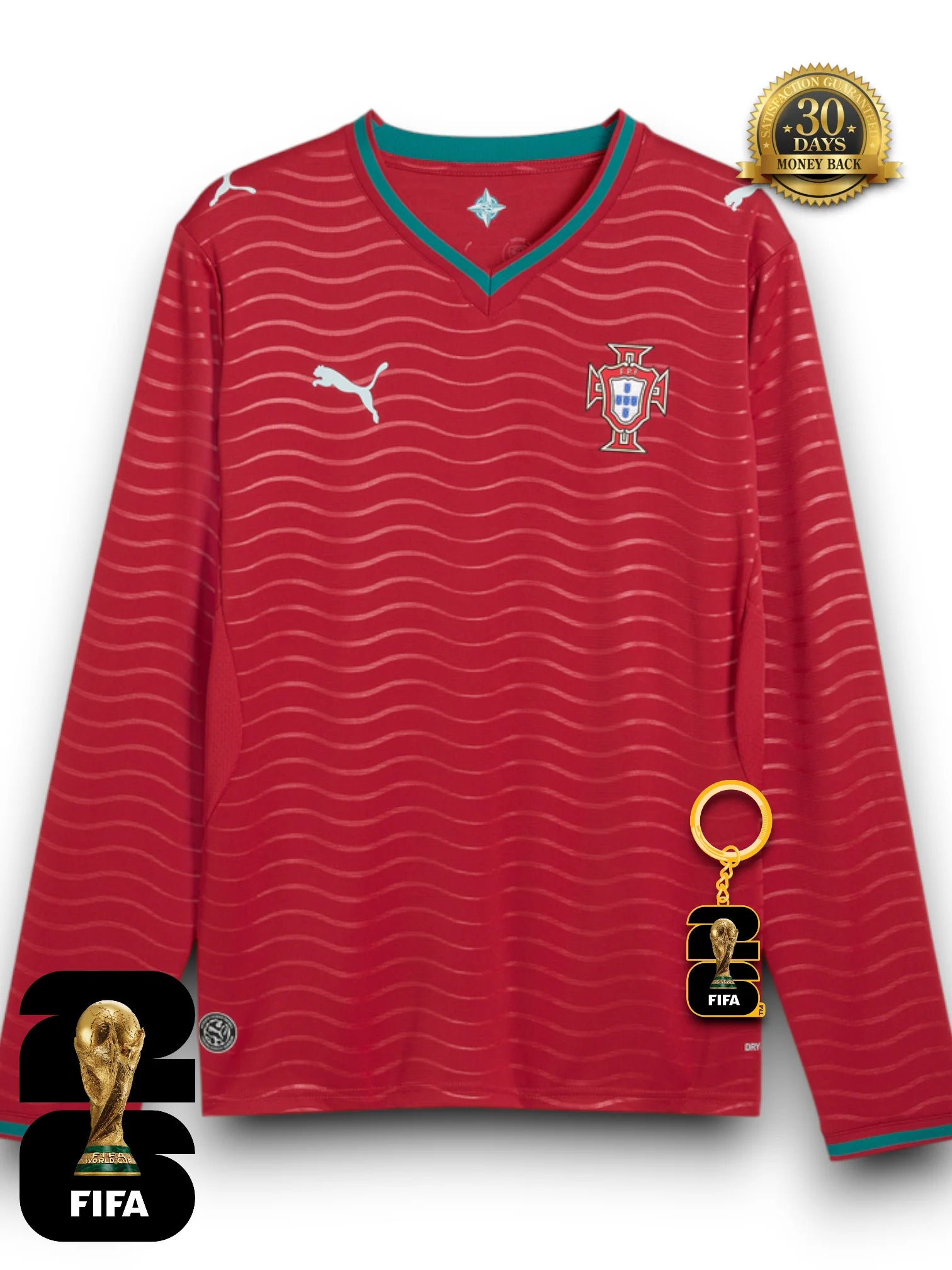Portugal World Cup 2026 Jersey - Long Sleeve