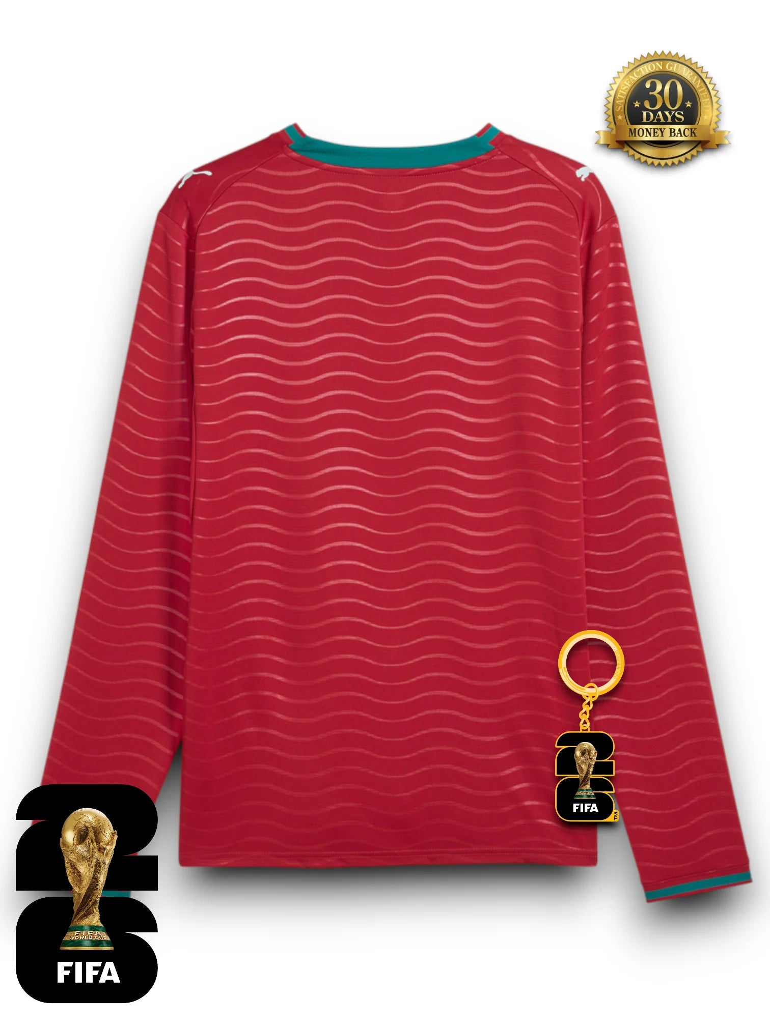 Portugal World Cup 2026 Jersey Player Version - Long Sleeve