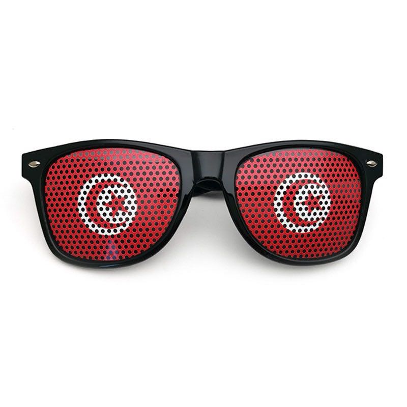 2026 World Cup Sticker Pinhole Sunglasses
