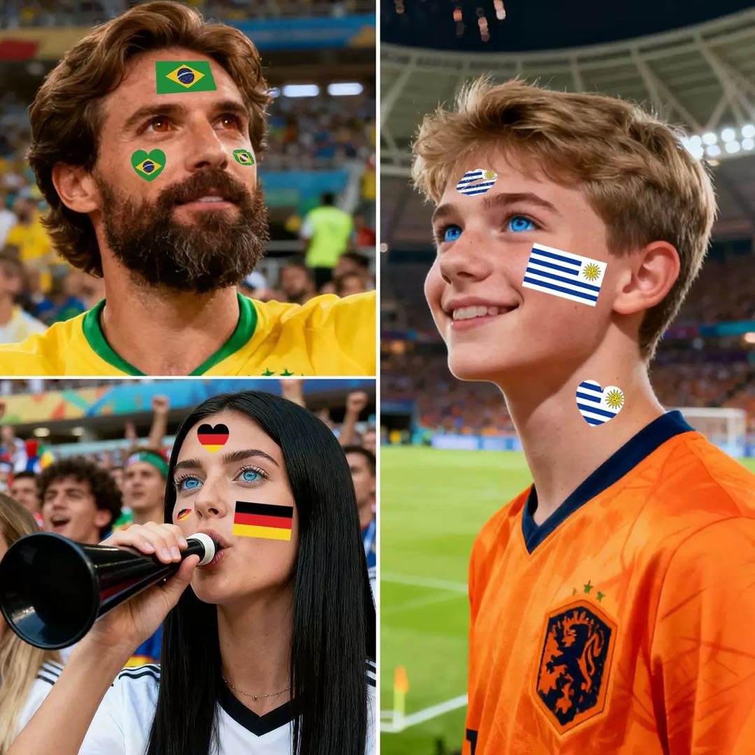 2026 World Cup National Temporary Tattoos - Easy to Clean