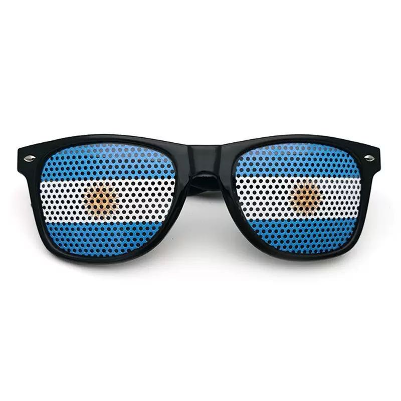 2026 World Cup Sticker Pinhole Sunglasses