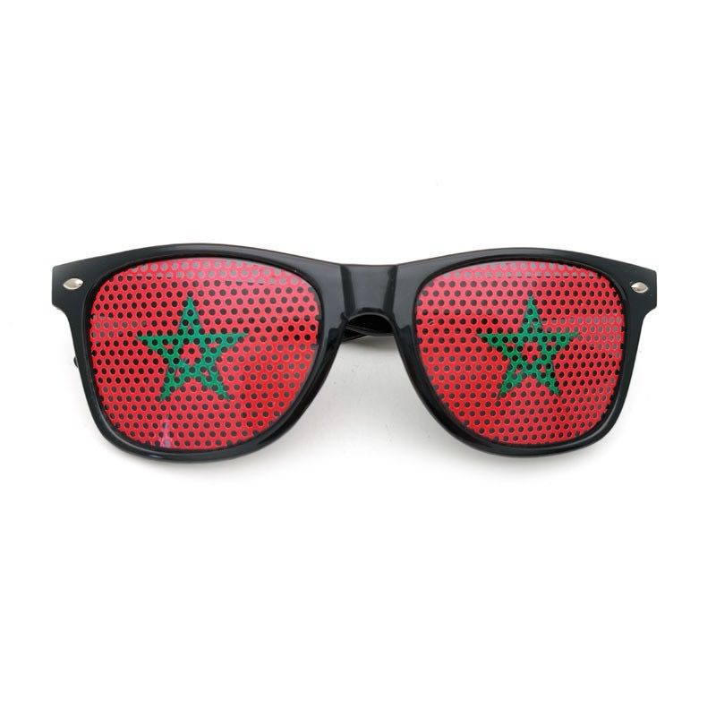 2026 World Cup Sticker Pinhole Sunglasses
