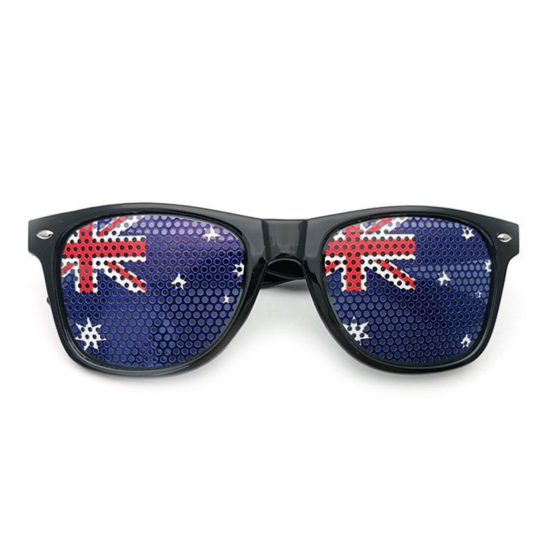 2026 World Cup Sticker Pinhole Sunglasses