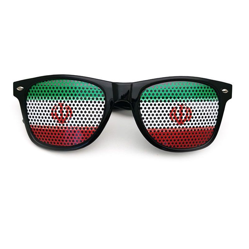 2026 World Cup Sticker Pinhole Sunglasses