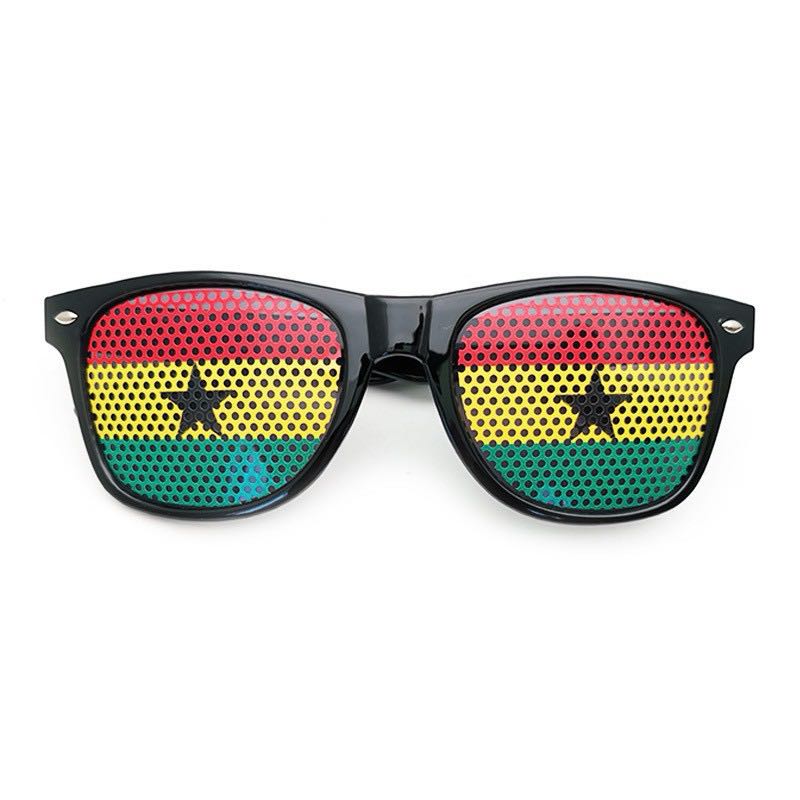 2026 World Cup Sticker Pinhole Sunglasses