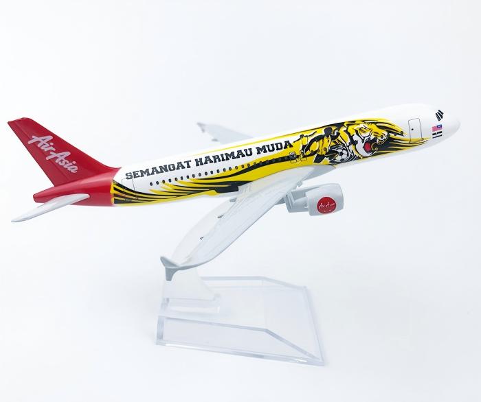 1:400 A320 Air Aisa SEMANGAT HARIMAU MUDY
