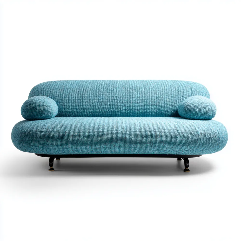 2-Sitzer-Sofa Stoff 200x90x75 cm – Türkis – Modernes Design-Livornestx