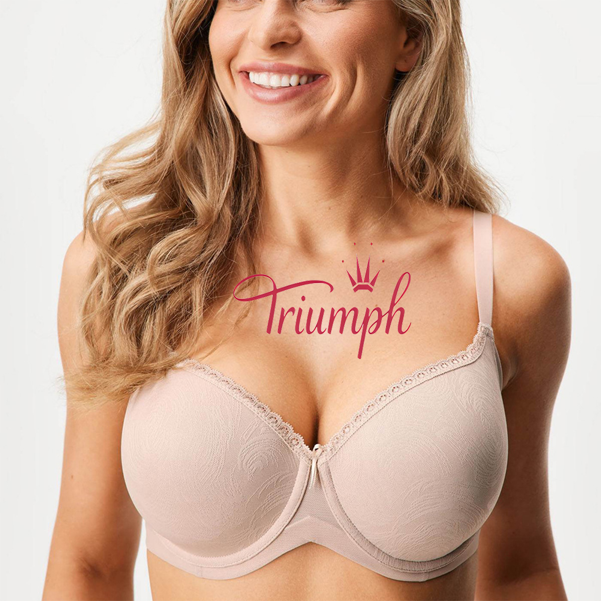 Triumph - 3 db. 💥Új romantikus, légáteresztő, bőrbarát melltartó