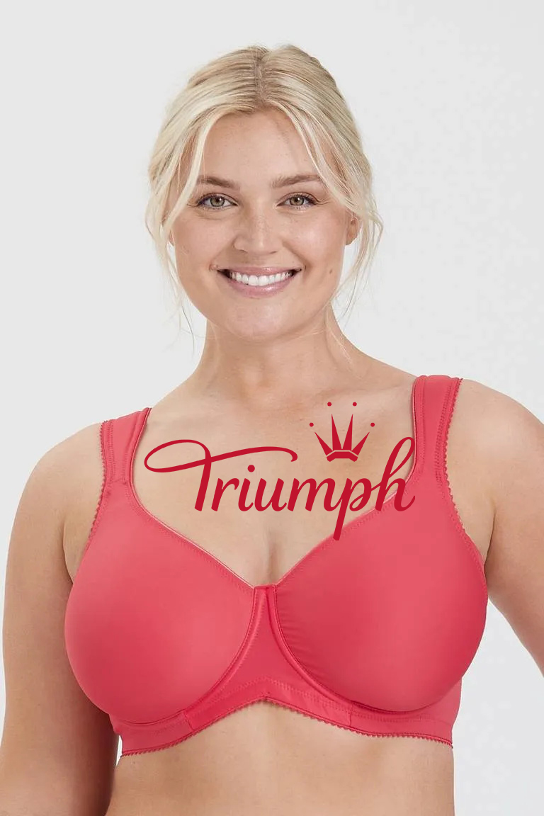 Triumph® 4 részes 🌸 Tavaszi frissítésű modell – párnázás nélküli T-shirt melltartó 💫