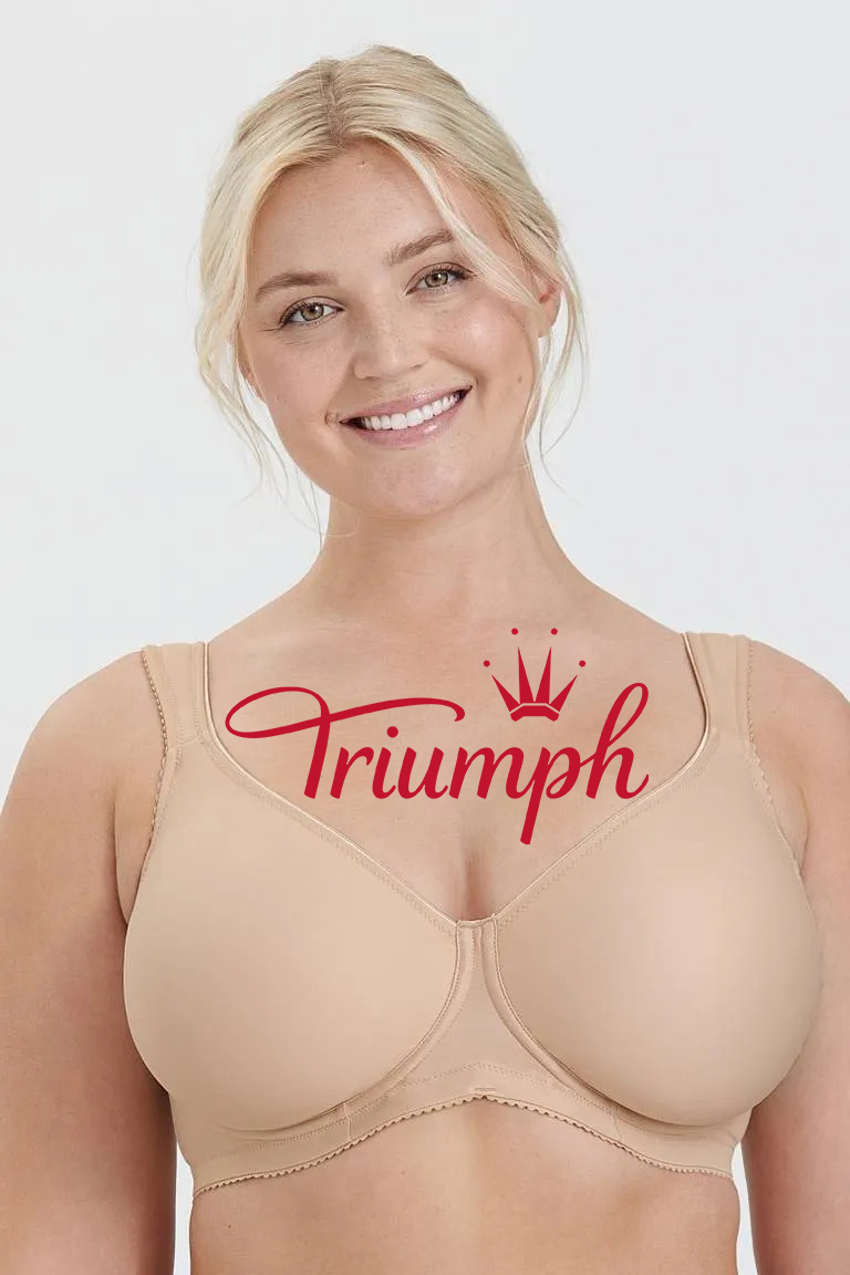 Triumph® 4 részes 🌸 Tavaszi frissítésű modell – párnázás nélküli T-shirt melltartó 💫