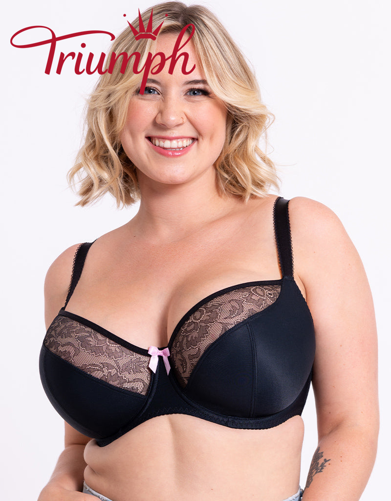 Triumph - 3 darab 🔥Csipke nyomott vezeték nélküli fehérnemű