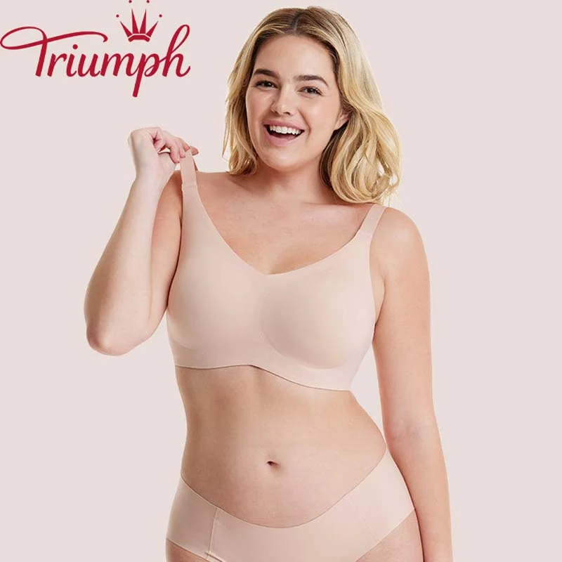 Triumph klasszikus, varrásmentes, formázó és emelő melltartó (3 db)