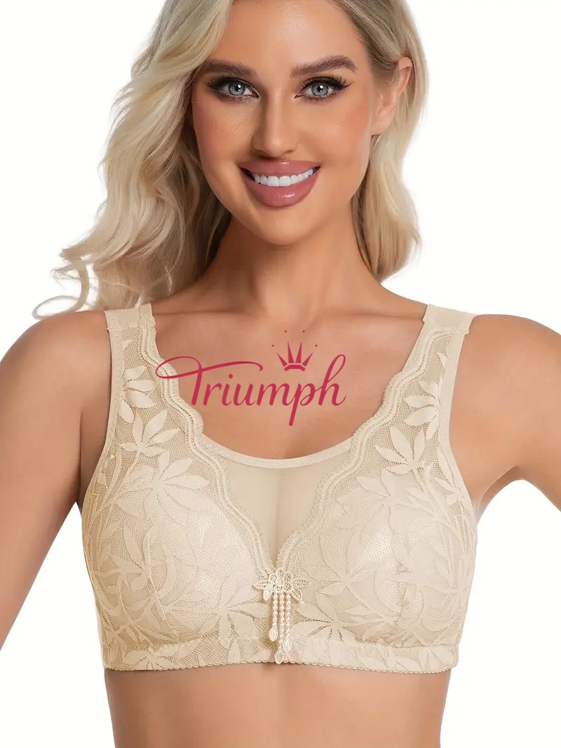 Triumph - 4 db🛒🎉2025-ös új legkelendőbb csipkemelltartó