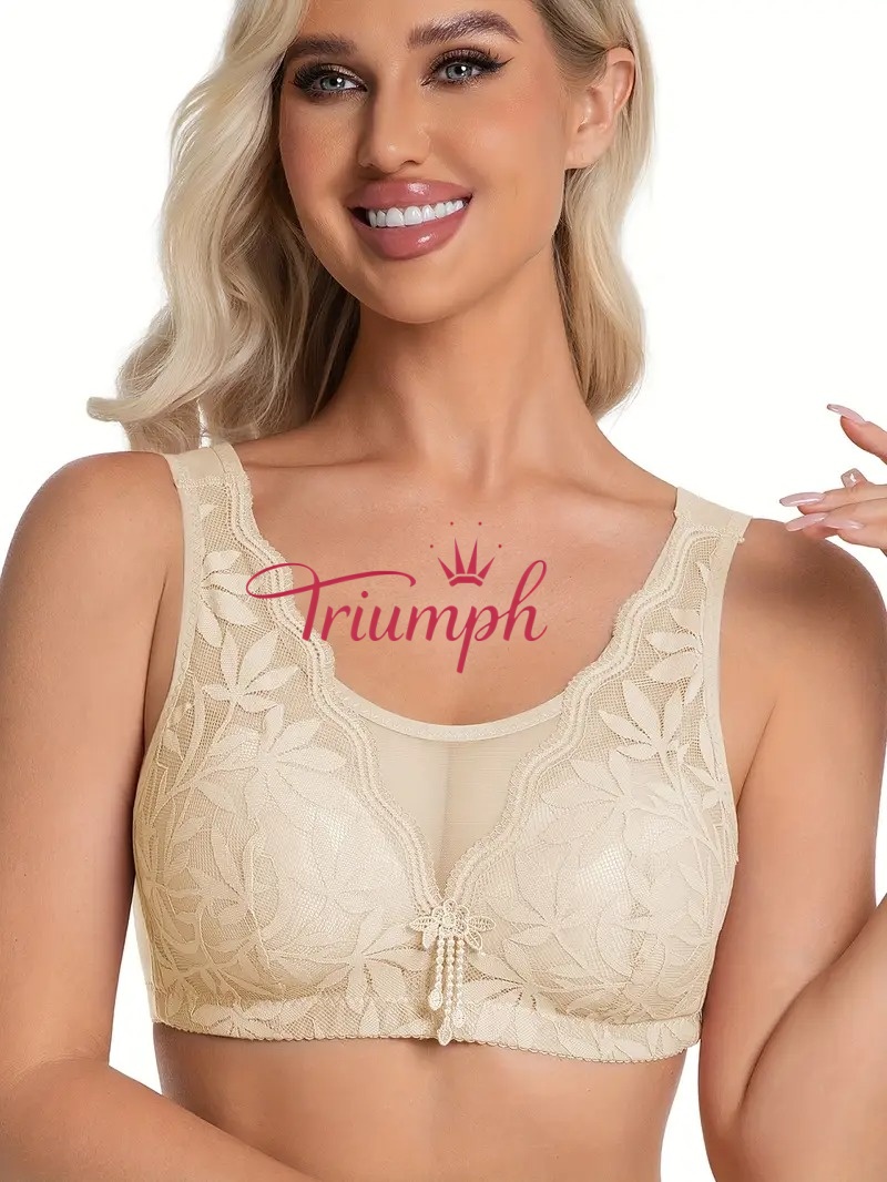 Triumph - 4 db🛒🎉2025-ös új legkelendőbb csipkemelltartó