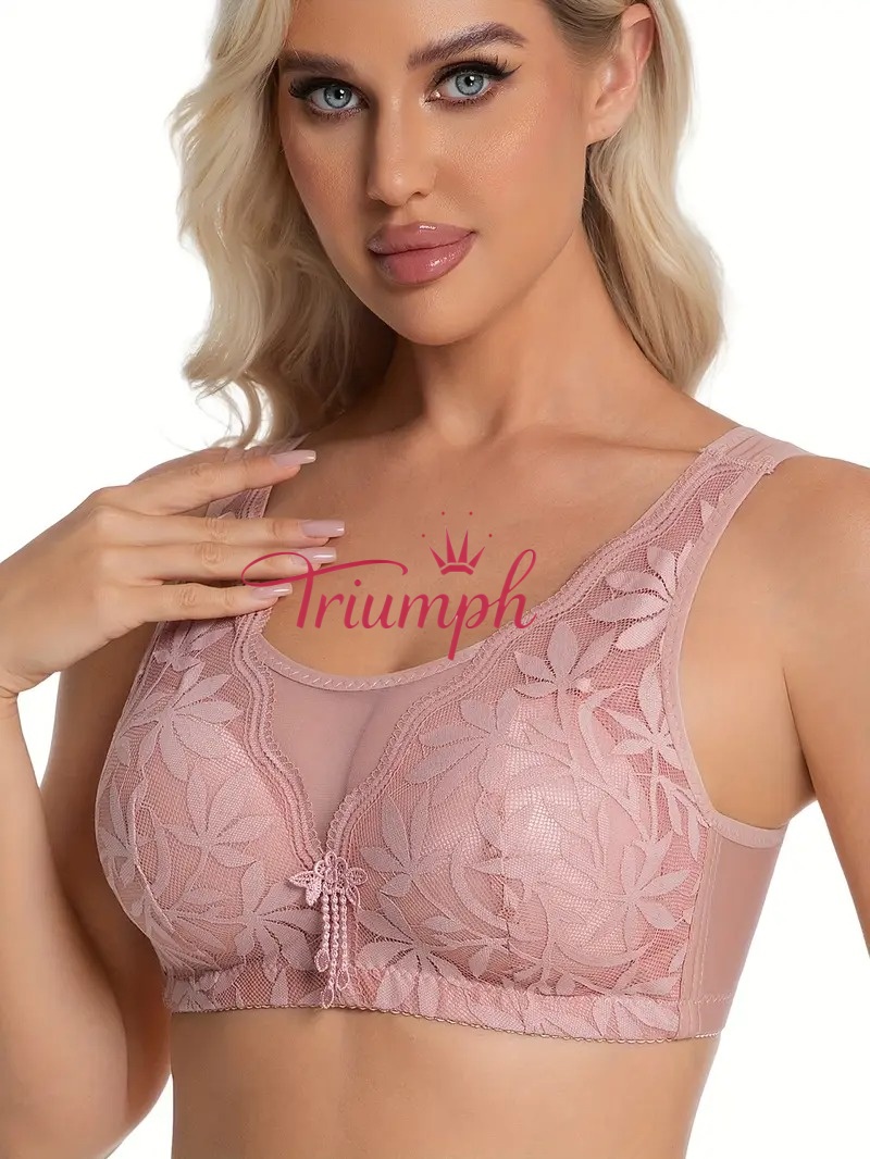 Triumph - 4 db🛒🎉2025-ös új legkelendőbb csipkemelltartó