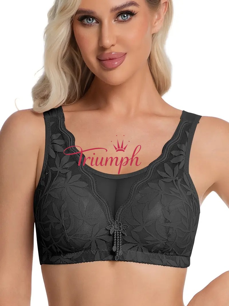 Triumph - 4 db🛒🎉2025-ös új legkelendőbb csipkemelltartó