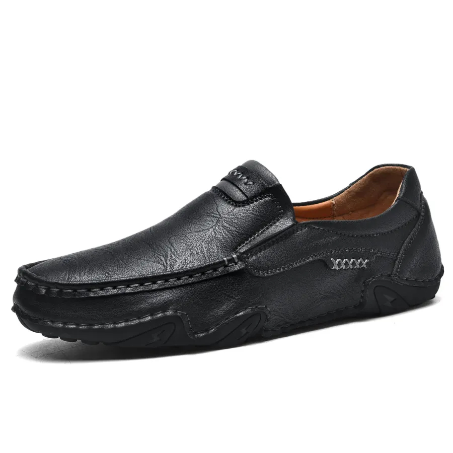 60 % Rabatt -Herren-Leder-Slipper