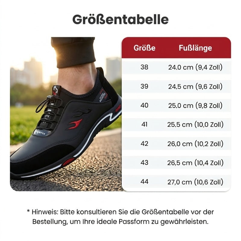 Herren Slip-On-Freizeitschuhe mit leichter, flexibler Sohle