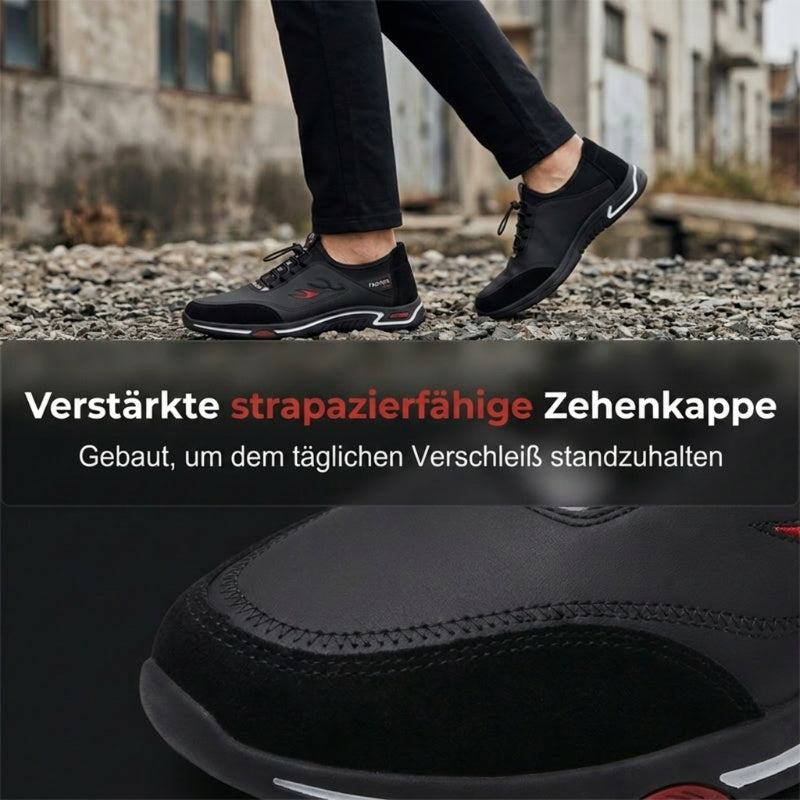 Herren Slip-On-Freizeitschuhe mit leichter, flexibler Sohle