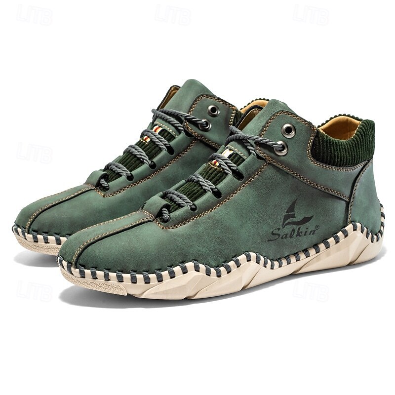 [Copy]Herren Leder-Slipper mit Fußgewölbestütze