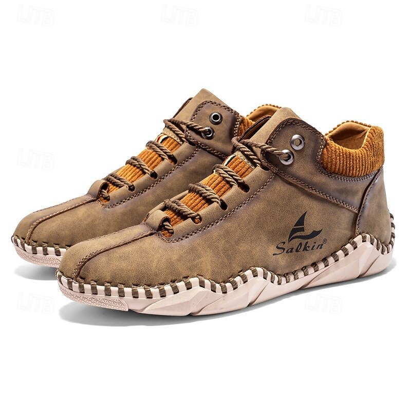 [Copy]Herren Leder-Slipper mit Fußgewölbestütze