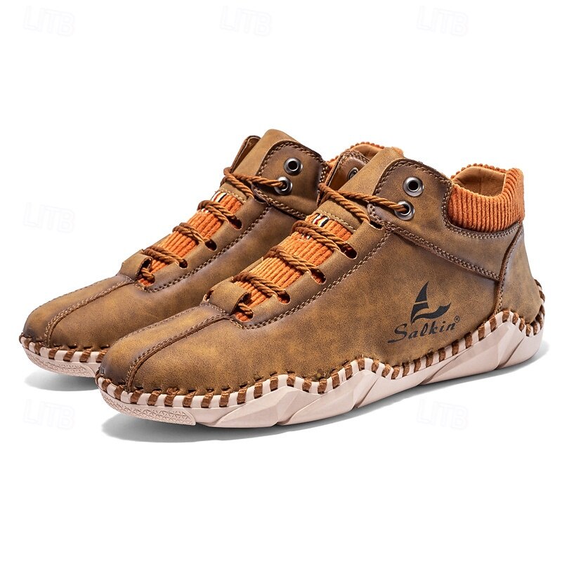 [Copy]Herren Leder-Slipper mit Fußgewölbestütze