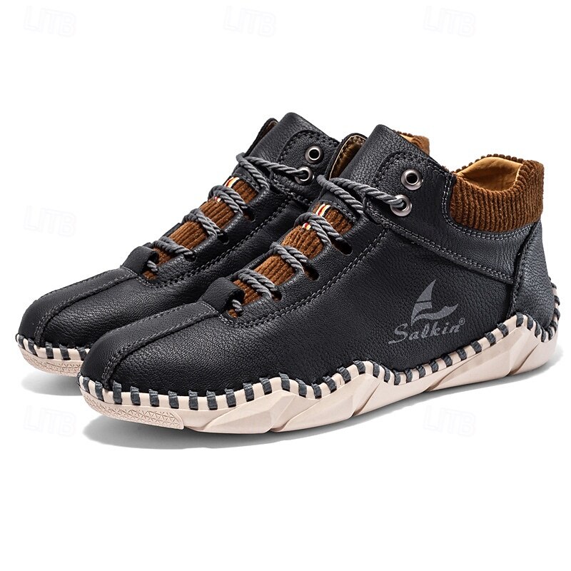 [Copy]Herren Leder-Slipper mit Fußgewölbestütze