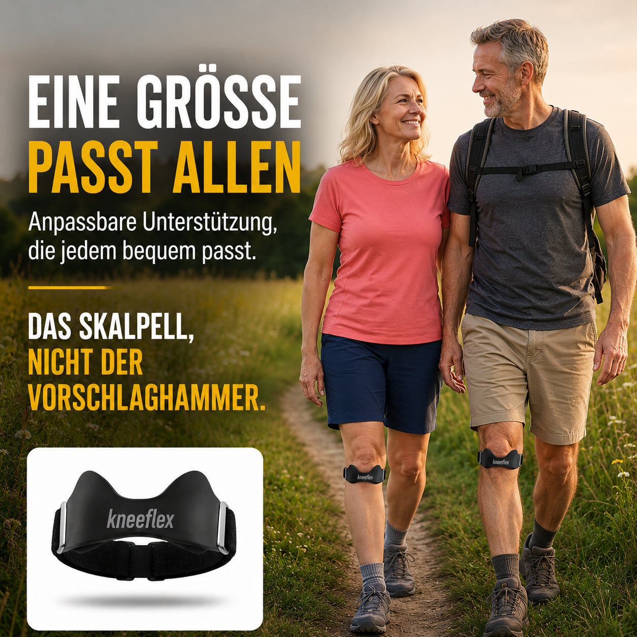 KneeFlex™ Patellaband – gezielte Unterstützung unterhalb der Kniescheibe