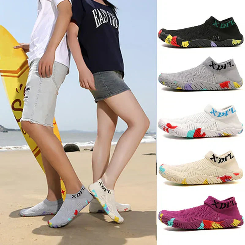 💎 Unisex atmungsaktive, schnell trocknende Watschuhe – Rutschfest, Leicht & Ideal für Wasser und Outdoor 🌊👟