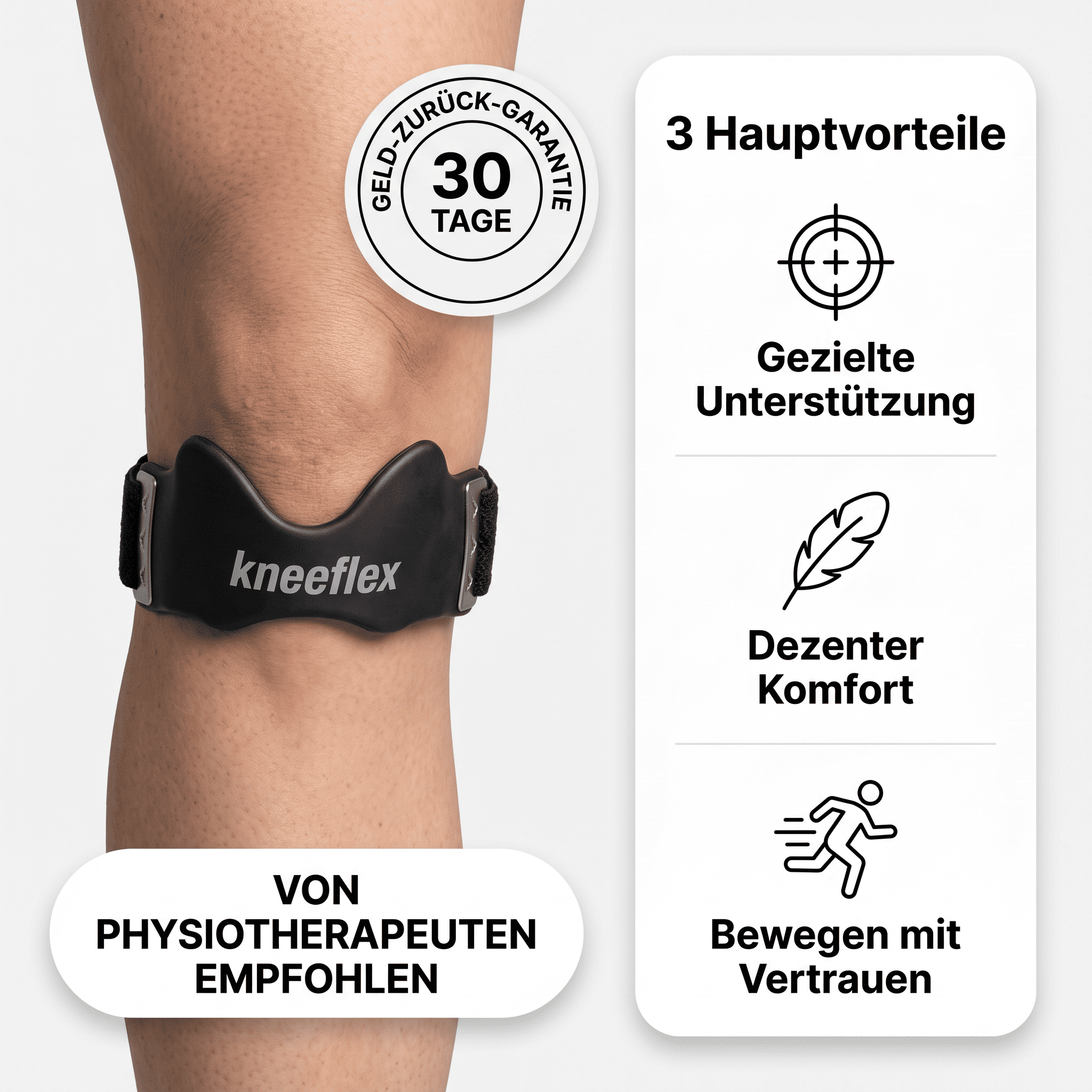 KneeFlex™ Patellaband – gezielte Unterstützung unterhalb der Kniescheibe