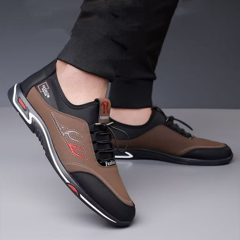 Herren Slip-On-Freizeitschuhe mit leichter, flexibler Sohle