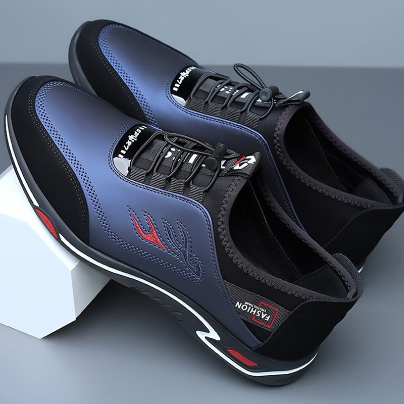 Herren Slip-On-Freizeitschuhe mit leichter, flexibler Sohle