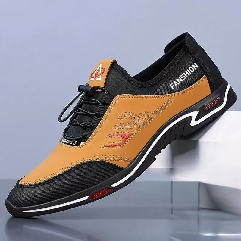 Herren Slip-On-Freizeitschuhe mit leichter, flexibler Sohle