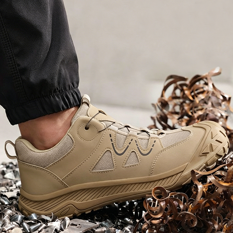 Herren-Sicherheitsschuhe mit Stahlkappe – 50% Rabatt