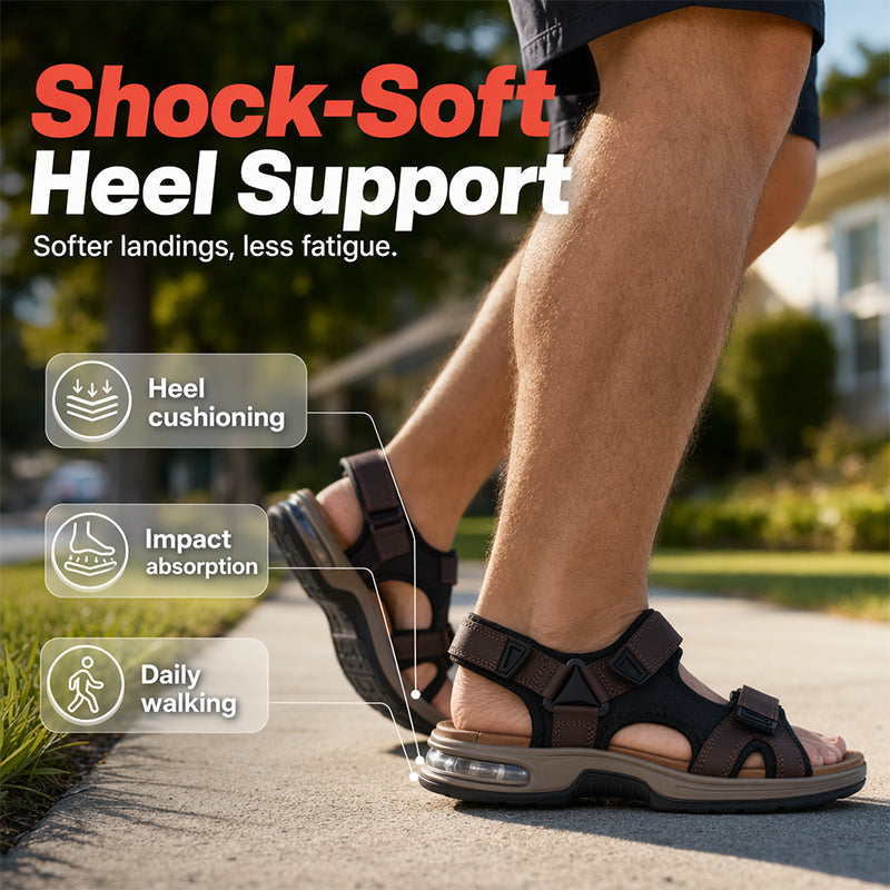 🏃‍♂️ 50 % Rabatt –Herren Komfort-Sandalen mit Verstellbaren Riemen🌿