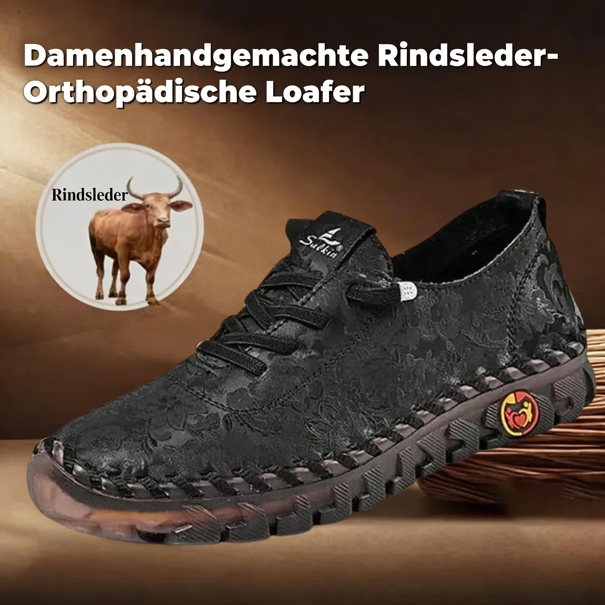 🔥Letzter Tag 70 % Rabatt🔥Bequeme, rutschfeste orthopädische Wanderschuhe für Damen mit weicher Sohle