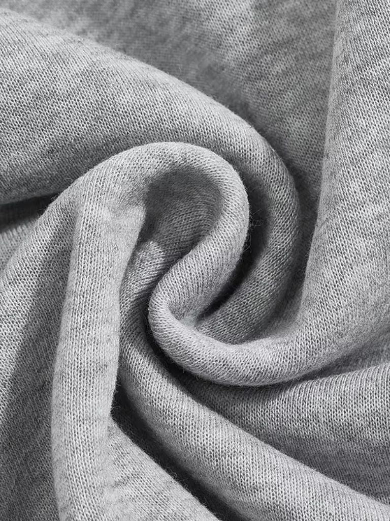Herrwert | Klassischer Herren-Sweatpullover mit Stehkragen und Reißverschluss für Alltag und Freizeit