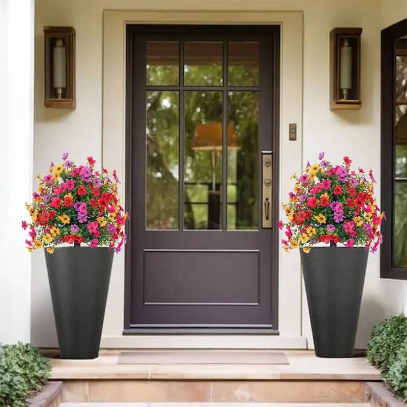 🔥 Artificial Flowers for Outdoor Indoor Garden Home Decoration