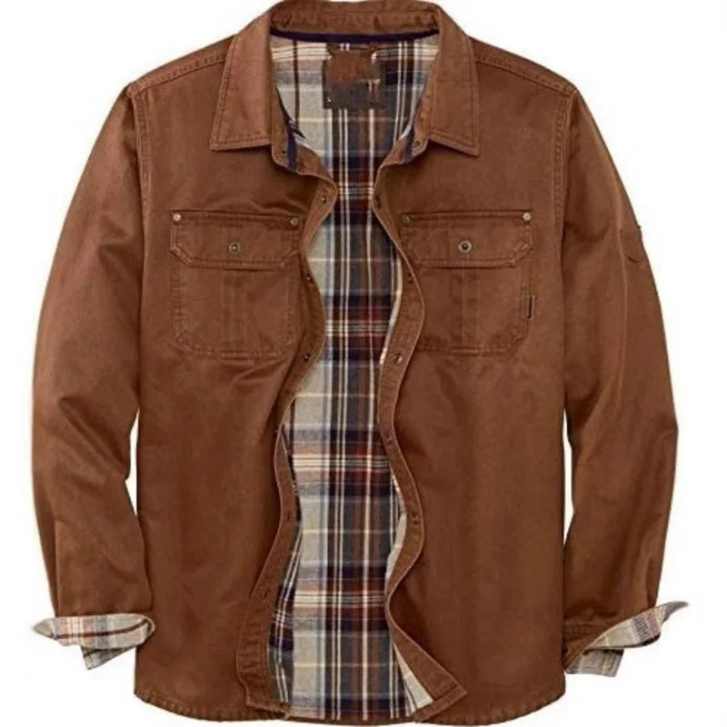 🔥50% Rabatt🔥 Aldo | Herren-Vintage-Baumwolljacke im Casual-Stil