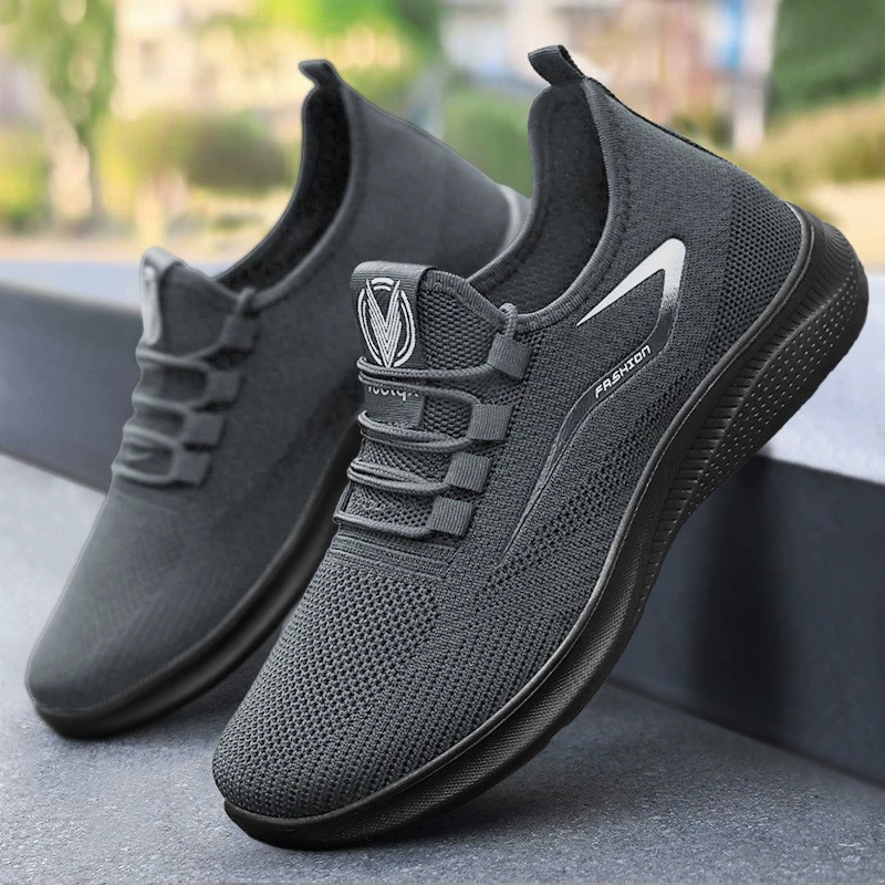 Atmungsaktive und leichte Sportschuhe – Ergonomisch geformte, weiche und bequeme orthopädische Herren-Sportschuhe (bieten Unterstützung des Fußgewölbes und lindern Beschwerden) | Kostenloser Versand