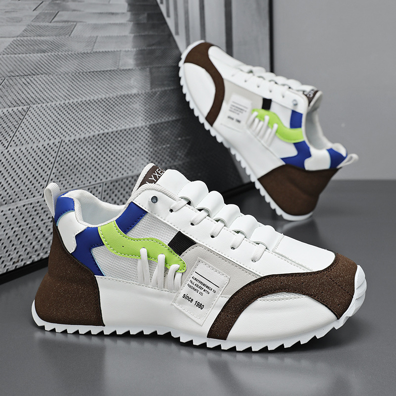 Herren Sport-Freizeitschuhe Neue Herbstmodelle Atmungsaktiv Großgrößen Modisch Bequem mit Wrap-Sohle